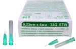 Игла инъекционная стерильная одноразовая, р. 0.23ммх4мм 32G 50 шт ETW