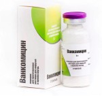 Ванкомицин, порошок для приготовления раствора для инфузий и приема внутрь 1000 мг 1 шт флаконы