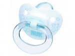 Соска-пустышка силиконовая, Nuk (Нук) 1 шт арт. 10729576 Беби блю для сна 0-6 мес