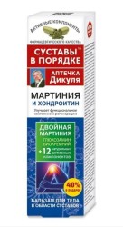 Бальзам для тела Суставы в порядке Аптечка Дикуля мартиния и хондроитин 125 мл