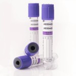 Пробирка вакуумная для взятия крови, Lab-Vac (Лаб-Вак) 4 мл р. 13ммх75мм 100 шт арт. 143041375 с ЭДТА-К3 фиолетовая