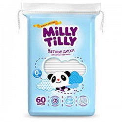 Ватные диски детские 60 шт. Milly Tilly