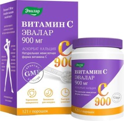 Витамин C Аскорбат кальция 1 шт. пор. 900 мг 121 г