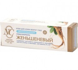 Крем вокруг глаз Женьшеневый омолаживающий 25 мл