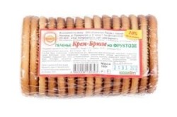 Печенье Сахарoff крем-брюле на фруктозе 165 г