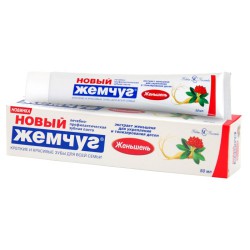 Зубная паста Новый жемчуг женьшень 50 мл