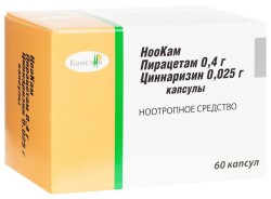 НооКам, капс. 400 мг+25 мг №60