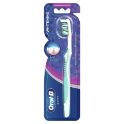 Зубная щетка oral-b 3Д Уайт отбеливание средней жесткости