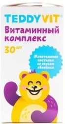 >Витаминный комплекс ТеддиВит паст. жев. №30 облепиха