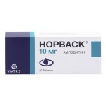 Норваск, таблетки 10 мг 30 шт