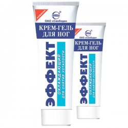 Крем-гель для ног эффект охлаждающий для снятия усталости 80 г