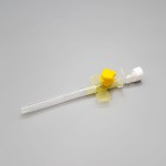 Катетер внутривенный периферический с дополнительным портом и крыльями, р. 14G 2ммx45мм 1 шт оранжевый