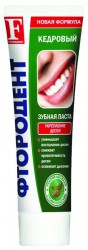 Зубная паста Фтородент кедровая 125 г