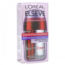 Сыворотка для волос Elseve Полное восстановление секущихся кончиков 2 шт. 7.5 мл