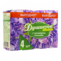 Мыло Душистое облако лаванда 4 шт.