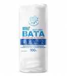 Вата нестерильная гигиеническая зиг-заг, Клинса 100 г