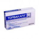 Торвакард, табл. п/о пленочной 10 мг №30