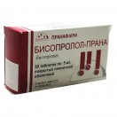 Бисопролол-Прана, табл. п/о пленочной 5 мг №30