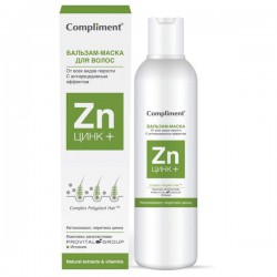 Бальзам-маска для волос Compliment Цинк плюс от всех видов перхоти 200 мл