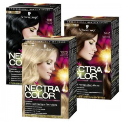 Краска для волос Nectra Color 60 мл 100 черный