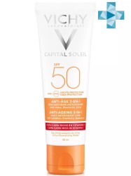 >Виши Капитал Солей антивозрастной уход 3в1 с антиоксидантами SPF 50 Крем солнцезащитный 50 мл арт. MB055000