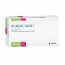 Аторвастатин-Вертекс, табл. п/о пленочной 20 мг №90