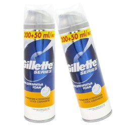 Пена для бритья Gillette сириес очищение и прохлада 250 мл