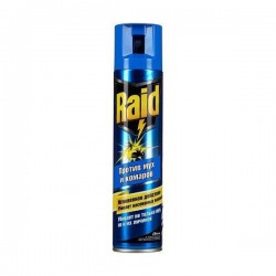 Аэрозоль Raid мгновенного действия против мух и комаров 300 мл