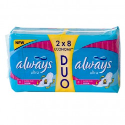 Прокладки женские Always ультра супер плюс дуо 16 шт.