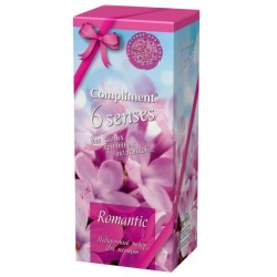 Набор подарочный Compliment 6 Сенсес №960 Романтик гель для душа + полотенце 400 мл