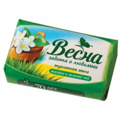 Мыло Весна Хербал жасмин и зеленый чай 90 г
