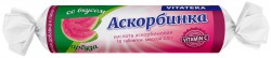 >Аскорбинка аскорбиновая кислота с сахаром Витатека табл. 2.9 г №10 крутка арбуз