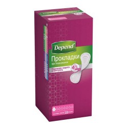 Прокладки женские Depend мини 22 шт.