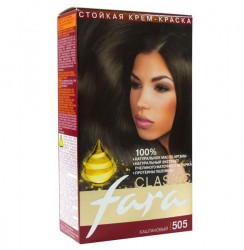 Крем-краска для волос Fara 50 мл 505 каштановый