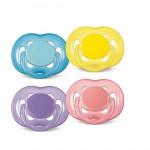 Соска-пустышка силиконовая, Avent (Авент) 1 шт арт. 84880 Фри Флоу 6-18 мес.