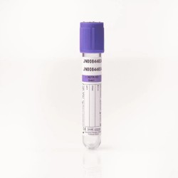 Пробирка вакуумная для взятия крови, Lab-Vac (Лаб-Вак) 3 мл р. 13ммх75мм 100 шт арт. 143031375 с ЭДТА-К3 фиолетовая