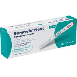 Семавик Некст р-р для п/к введ. 0.5 мг/доза 3 мл (1.34 мг/мл 4 мг) 1 шт.