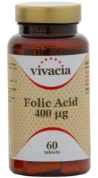 >Фолиевая кислота Vivacia Вивация табл. 400 мкг №60 folic acid