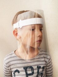 Защитный экран для лица детский щиток