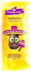 Гематоген ГемаNutген русский с семечками (с подсолнечником) 40 г