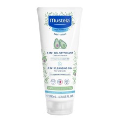 Гель для купания Mustela бебе 2 в 1 200 мл