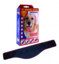 Пояс Буран из собачьей шерсти р. 52-54