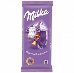 Шоколад, Milka (Милка) 90 г молочный