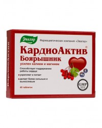 >Кардиоактив табл. п/о 0.56 г №40 боярышник