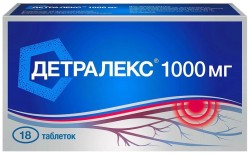 Детралекс табл. п/о пленочной 1000 мг 18 шт.