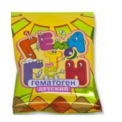 Гематоген, 10 г 10 шт детский пакет