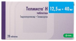 >Телмиста Н табл. 12.5 мг+40 мг №28