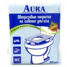 Покрытие для унитаза одноразовое, Аура №10