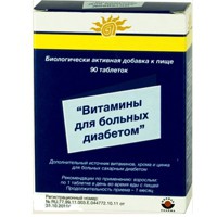 Витамины для больных диабетом 30 шт. табл.