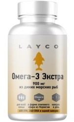 >Омега-3 экстра Лайко капс. №30